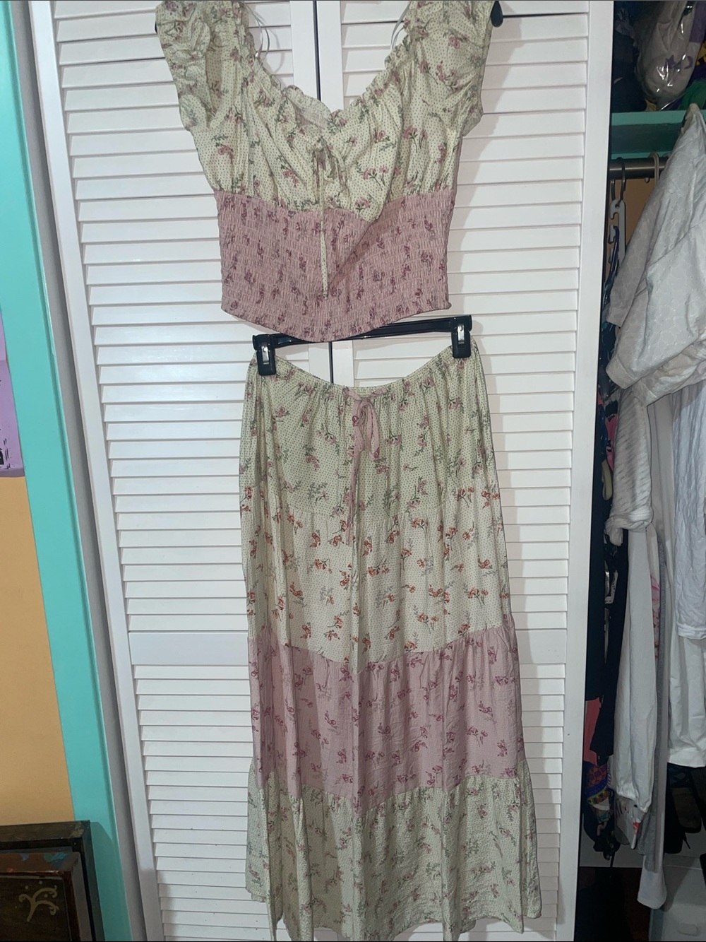 Sienna Sky Floral Two-Piece Skirt Set - Picture 1 of 3